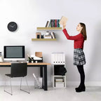 Sorbus Confezione da 2 Mensole Fluttuanti Rettangolari da 40 cm – per l'Arredamento della Casa per Esporre Trofei, Libri, Cornici e Altro Ancora