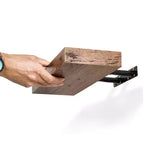Sorbus Set da 3 Mensole Galleggianti da Parete Lunghe 40 cm per Camera da Letto, Arredo, Cucina, Soggiorno - per Trofei, Cornici, Libreria