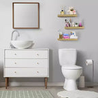 Sorbus Set da 3 Mensole Galleggianti da Parete Lunghe 40 cm per Camera da Letto, Arredo, Cucina, Soggiorno - per Trofei, Cornici, Libreria