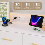 COZONY Cassettiera in Legno a 5 Cassetti con Ripiano Espositivo, Mobile Contenitore Moderno per Camera da Letto Soggiorno Ingresso