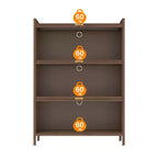 Armadio metallico alto con 3 ante a ribalta, organizer autoportante in acciaio con ampio spazio di archiviazione per camera da letto, soggiorno, cucina