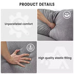 81 Divanetto Moderno, Divani Piccoli con Portabicchieri e Borsa Contenitore, Facile da Installare, Seduta Profonda a 3 Posti, per Appartamento, Camera da Letto, Dormitorio