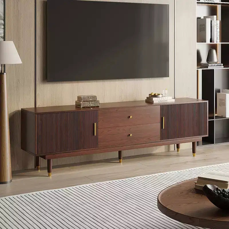 JVNOXK-Mobile TV medievale moderno con cassetti, credenza multimediale per soggiorno e camera da letto