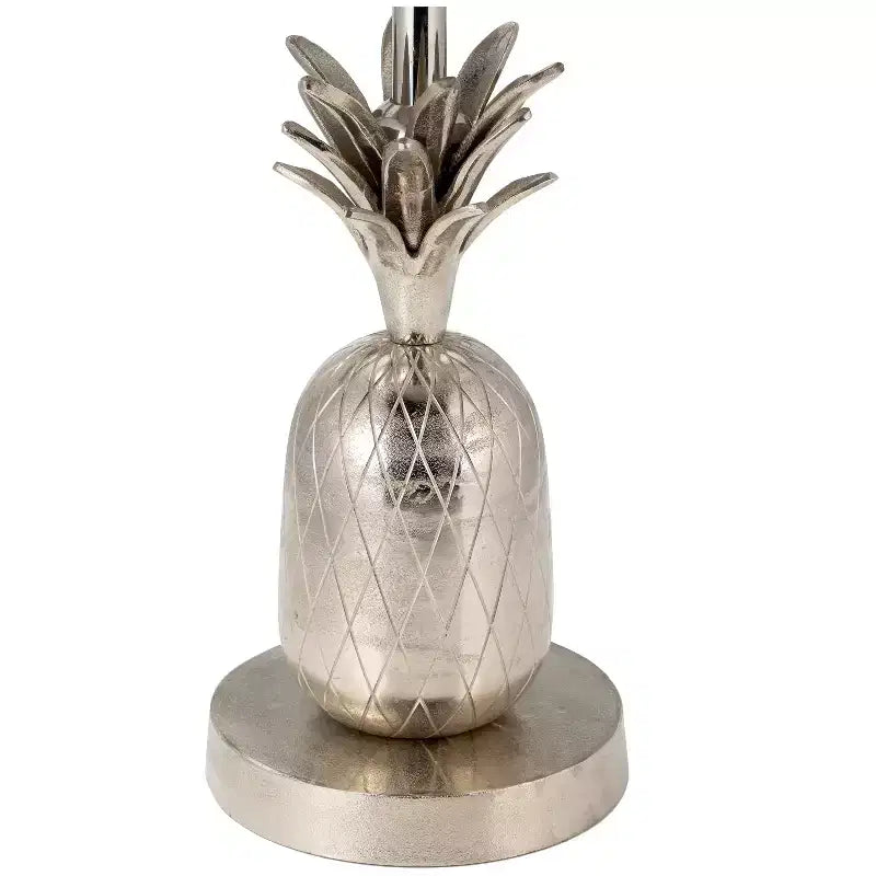 Tavolino unico, tavolino da salotto o comodino piccolo per l'arredamento della stanza - Tavolino da comodino in metallo con base a forma di ananas per camera da letto o soggiorno