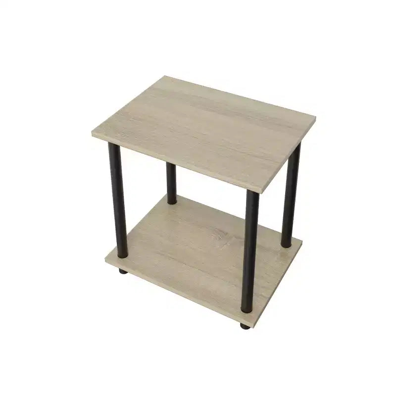 Scaffale domestico in legno a 2 ripiani Homez (38 cm L x 40,3 cm A x 28 cm P)