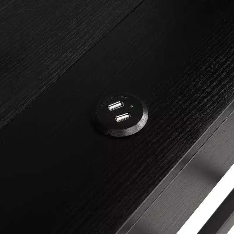 Letto a giorno in metallo singolo con testiera libreria, letto a giorno con letto estraibile e porte USB, letto a giorno Captain's con ripiani portaoggetti