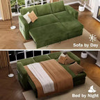 Divano letto angolare a L Dyonery 81, divano sezionale in ciniglia con letto estraibile, schienale reclinabile, chaise longue con contenitore, porte USB