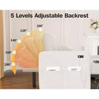 Divano letto angolare a L Dyonery 81, divano sezionale in ciniglia con letto estraibile, schienale reclinabile, chaise longue con contenitore, porte USB