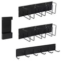 Magnetic Cup Holder for Refrigerator Side - Modular Space-Saving Organizer, Adjustable Strong Hold for Cups, Utensils (Fits Cups Under 8Cm Diameter)
