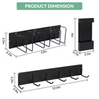 Porta Bicchieri Magnetico per Fianco Frigorifero - Organizzatore Modulare Salvaspazio, Supporto Forte Regolabile per Bicchieri, Utensili (Adatto a Bicchieri con Diametro Inferiore a 8 Cm)