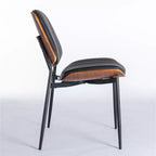 Sedie da pranzo imbottite GDFStudio Sera Mid-Century Modern (set da 2)