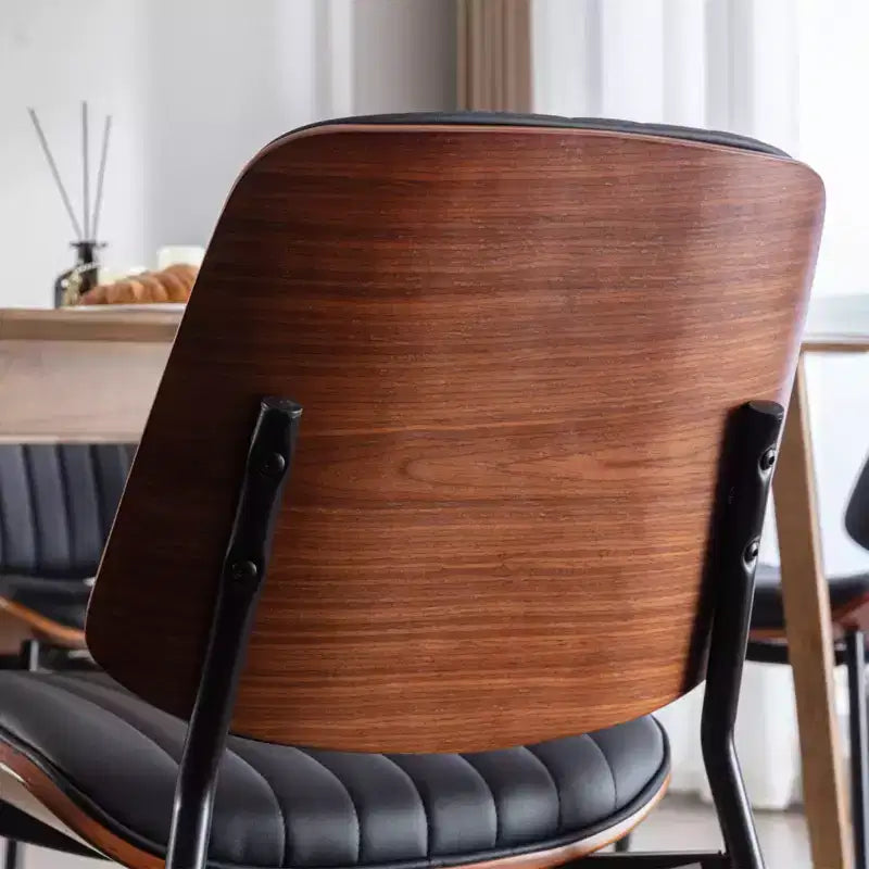 Sedie da pranzo imbottite GDFStudio Sera Mid-Century Modern (set da 2)