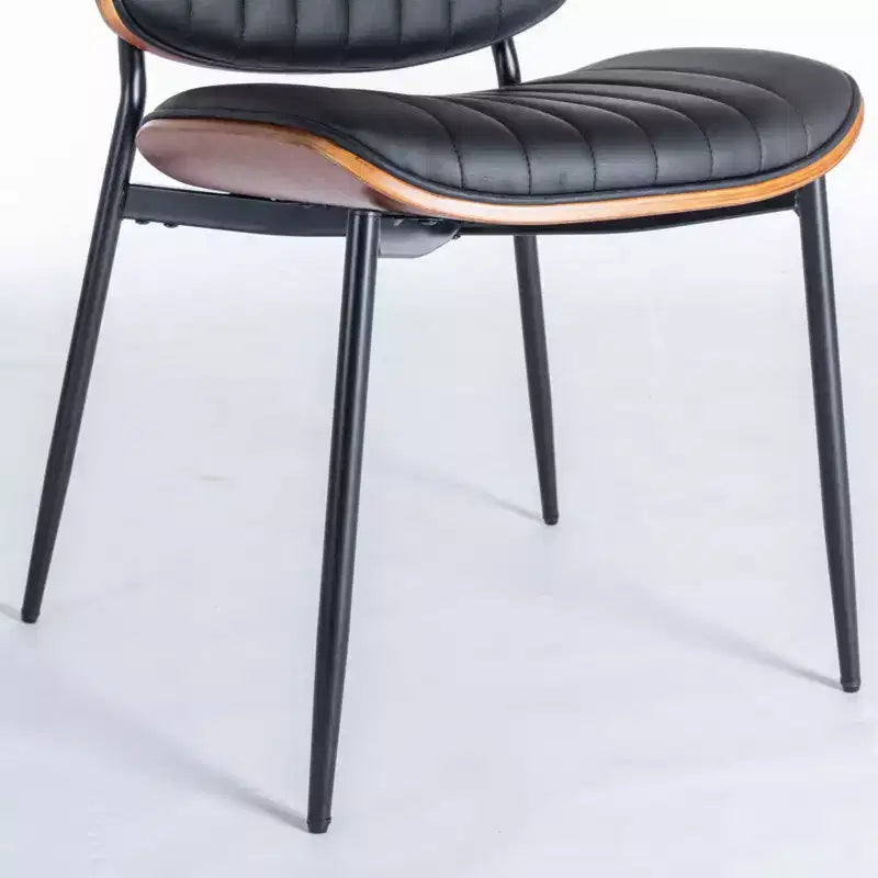 Sedie da pranzo imbottite GDFStudio Sera Mid-Century Modern (set da 2)