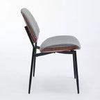 Sedie da pranzo imbottite GDFStudio Sera Mid-Century Modern (set da 2)