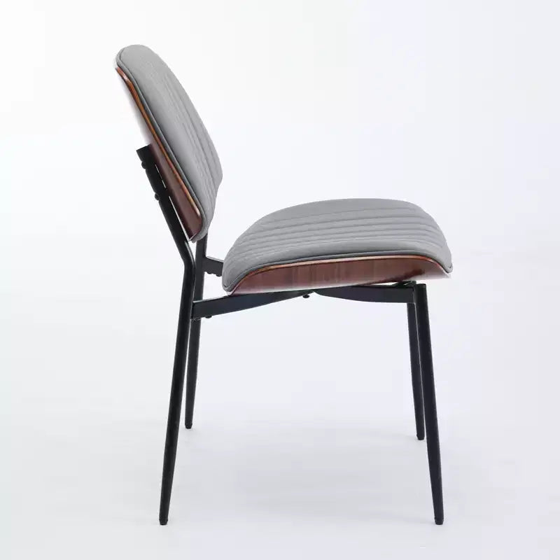 Sedie da pranzo imbottite GDFStudio Sera Mid-Century Modern (set da 2)