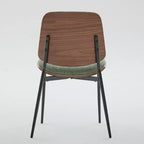 Sedie da pranzo imbottite GDFStudio Sera Mid-Century Modern (set da 2)