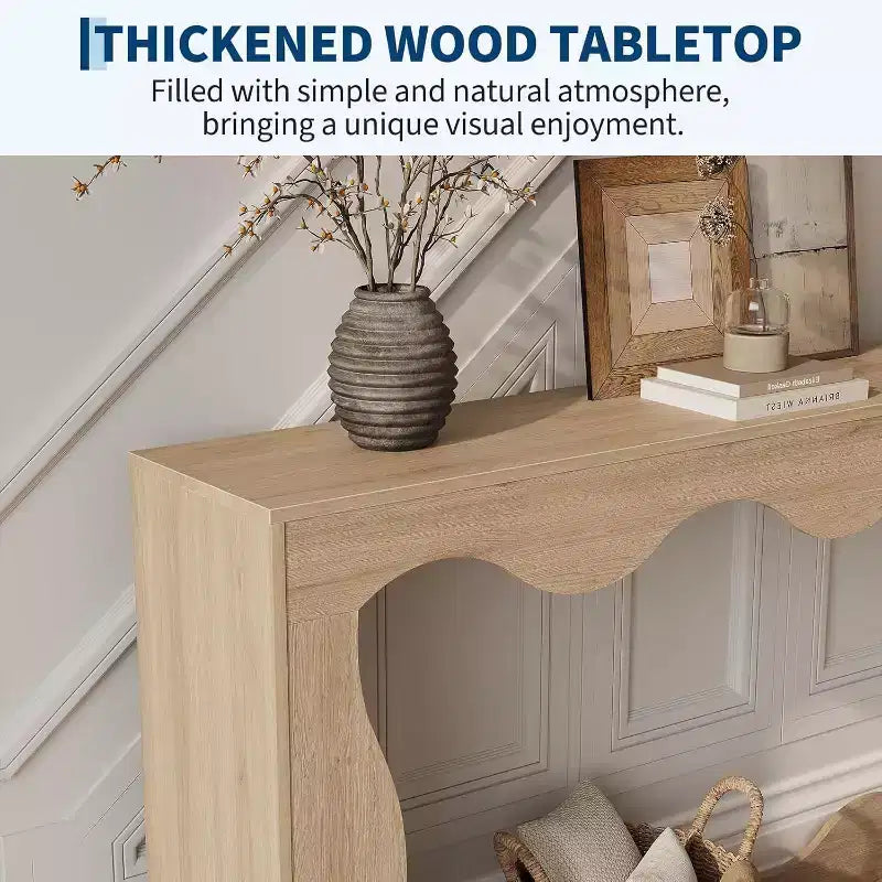 Console da tavolo lunga 63 pollici per fattoria, tavolo stretto da divano per ingresso, tavolo d'appoggio industriale, tavolo da ingresso, per corridoio, atrio, soggiorno