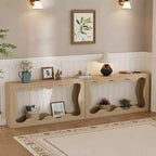 Console da tavolo lunga 63 pollici per fattoria, tavolo stretto da divano per ingresso, tavolo d'appoggio industriale, tavolo da ingresso, per corridoio, atrio, soggiorno