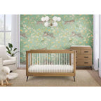 Culla convertibile 4-in-1 Delta Children Sloane con sponda per lettino per bambini