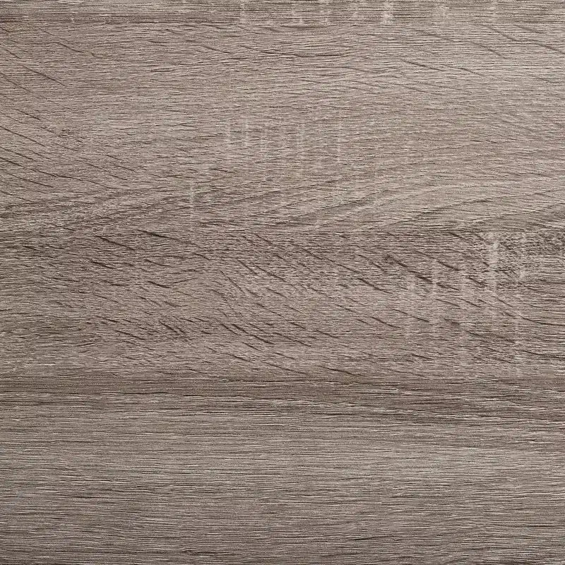 HomeStock Scrivanie per computer in legno di acacia nero alte 75 cm con cassetto portadocumenti
