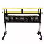 Scrivanie HomeStock in legno bianco, alte 76 cm, con cassetto portadocumenti