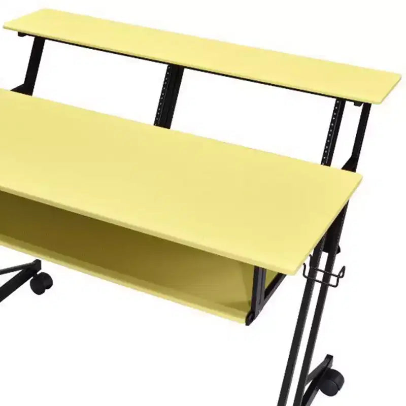 Scrivanie HomeStock in legno bianco, alte 76 cm, con cassetto portadocumenti