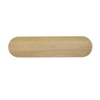 Tavolo Consolle Stretto in Legno con Ripiani, Tavolo da Ingresso Minimalista con Design Affusolato per Corridoio e Ingresso