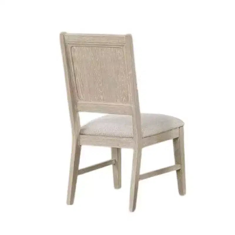 Sedia da pranzo Royal Hampton, set da 2, gambe affusolate, legno di pioppo rovere chiaro