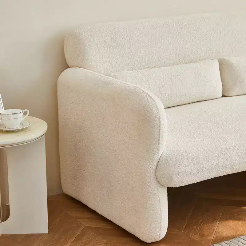GDFStudio Fairton Divanetto Moderno Imbottito in Velluto