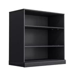 PexFix 31x31x16 Scaffale Senza Ante in Legno Mobile Contenitore Libreria e Mobile Ufficio per Cucina Camera da Letto Ingresso Soggiorno Sala da Pranzo Nero