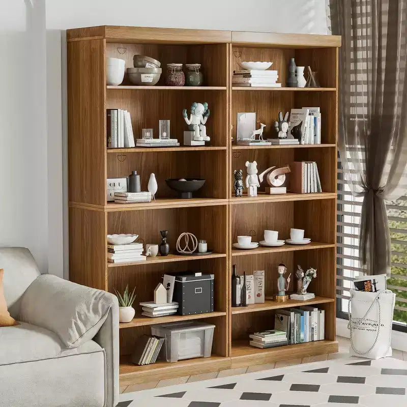PexFix 36x31x16 Scaffale Senza Ante in Legno Mobile Contenitore Libreria e Mobile da Ufficio per Cucina Camera da Letto Ingresso Soggiorno Sala da Pranzo Naturale