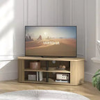 Mobile TV angolare Galano con ante a canne da 43,3 L 20,0 P 14,8 A