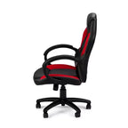 HomeStock Sedia da ufficio girevole, altezza regolabile, 96,5 cm, sedile in similpelle nera