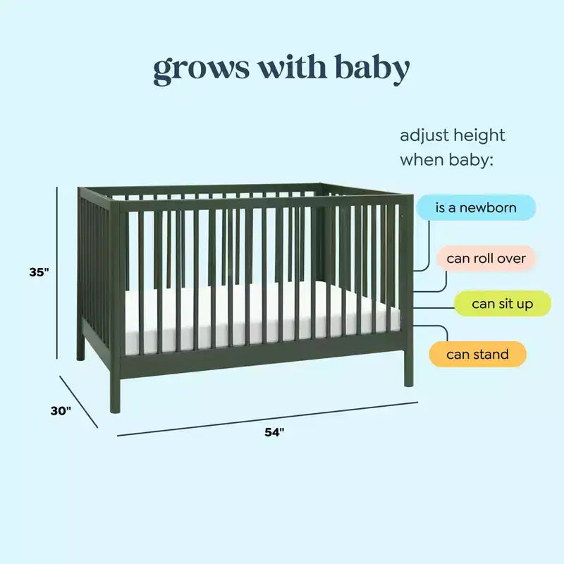 Culla convertibile 3-in-1 daVinci Birdie