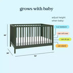 Culla convertibile 3-in-1 daVinci Birdie