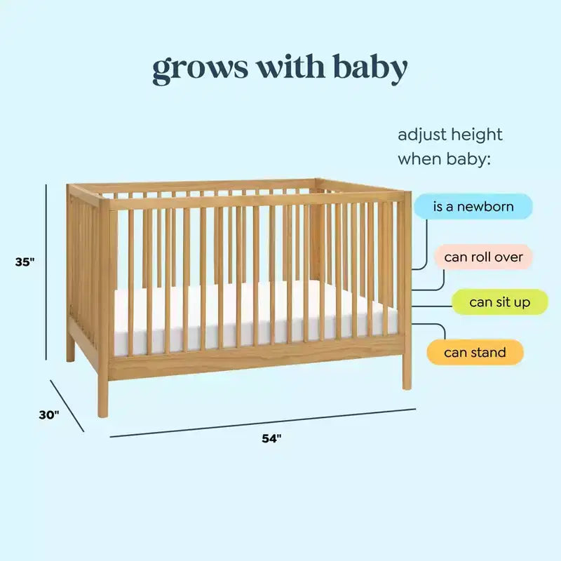Culla convertibile 3-in-1 daVinci Birdie