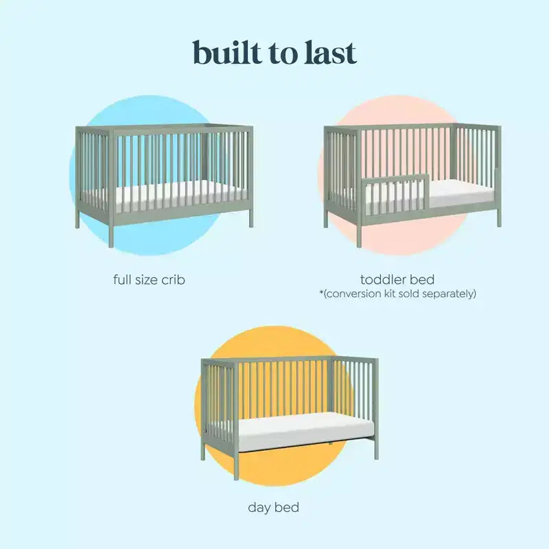 Culla convertibile 3-in-1 daVinci Birdie