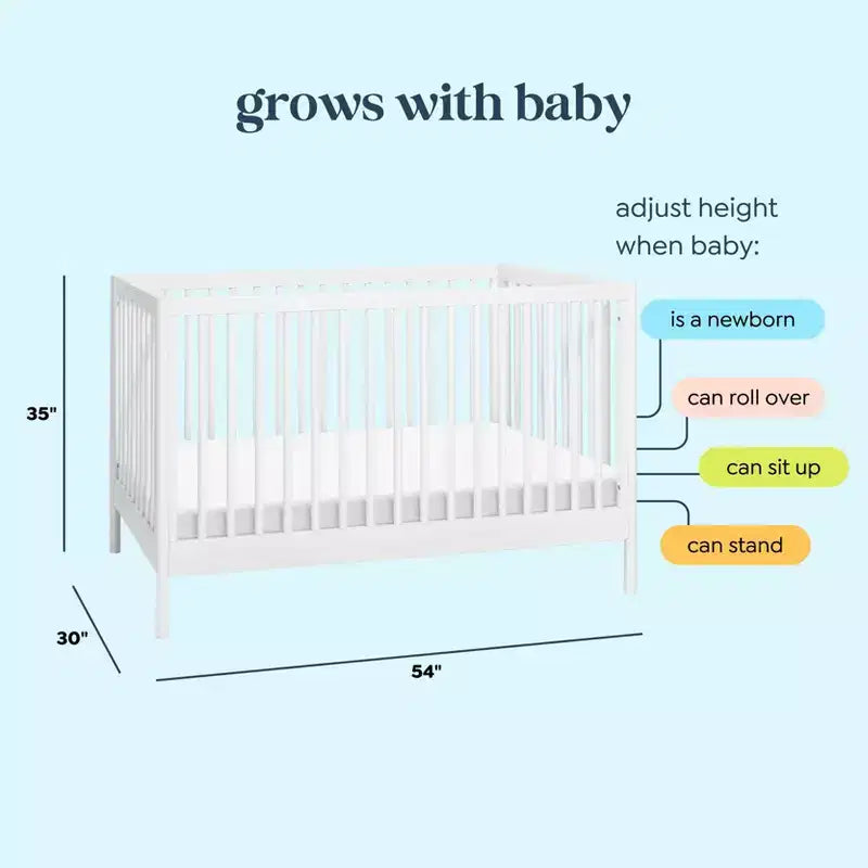 Culla convertibile 3-in-1 daVinci Birdie