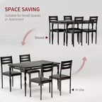 Set da pranzo per 4 persone, gambe del tavolo a spirale, sedute ergonomiche confortevoli, set da tavolo da bar, per piccoli spazi, cucina, appartamento