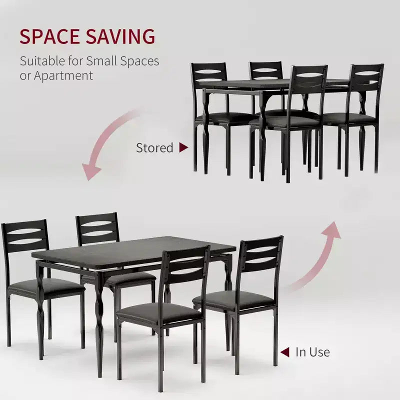 Set da pranzo per 4 persone, gambe del tavolo a spirale, sedute ergonomiche confortevoli, set da tavolo da bar, per piccoli spazi, cucina, appartamento