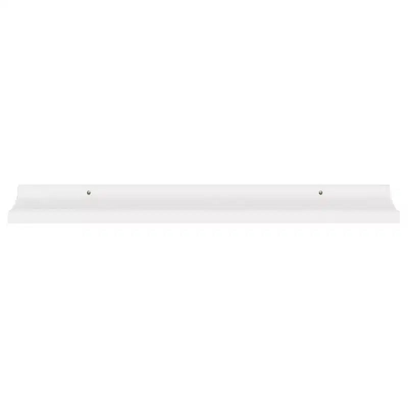Set di 4 mensole a muro in MDF bianco, medie, da parete