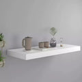 Wall Shelf White Honeycomb MDF, metal Medium Floating Wall Shelf
