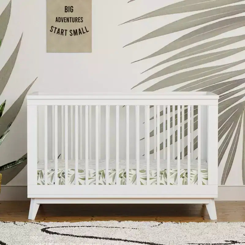 Culla convertibile 3-in-1 Babyletto Scoot con kit di conversione per lettino per bambini