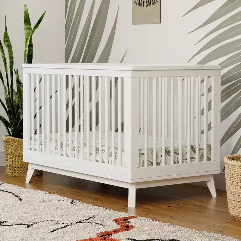 Culla convertibile 3-in-1 Babyletto Scoot con kit di conversione per lettino per bambini