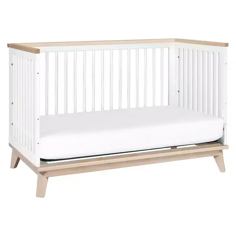 Culla convertibile 3-in-1 Babyletto Scoot con kit di conversione per lettino per bambini