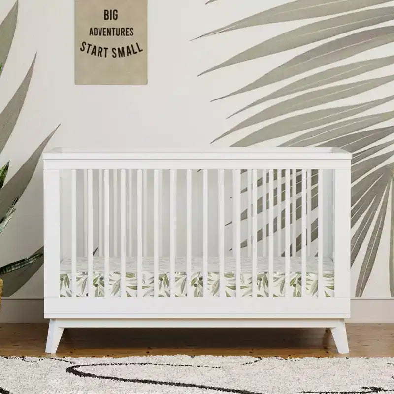 Culla convertibile 3-in-1 Babyletto Scoot con kit di conversione per lettino per bambini