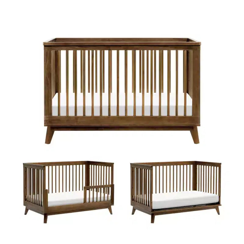 Babyletto Scoot 3-in-1 Convertible Crib with Toddler Bed Conversion Kit