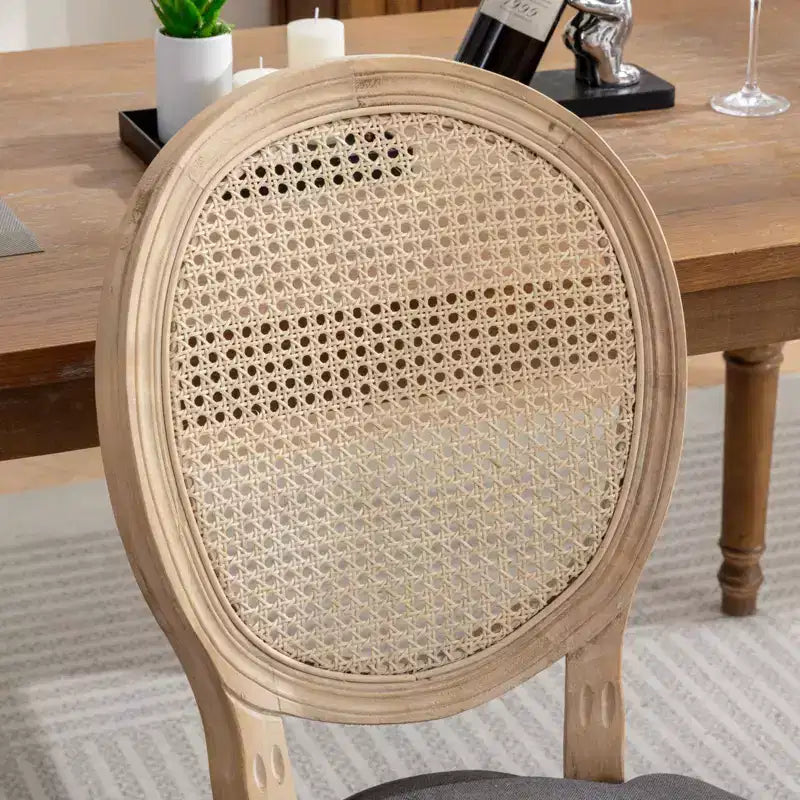 Sedie imbottite moderne di metà secolo in 2 pezzi, sedie da pranzo moderne con schienale traspirante, struttura in legno, per soggiorno, cucina, sala da pranzo