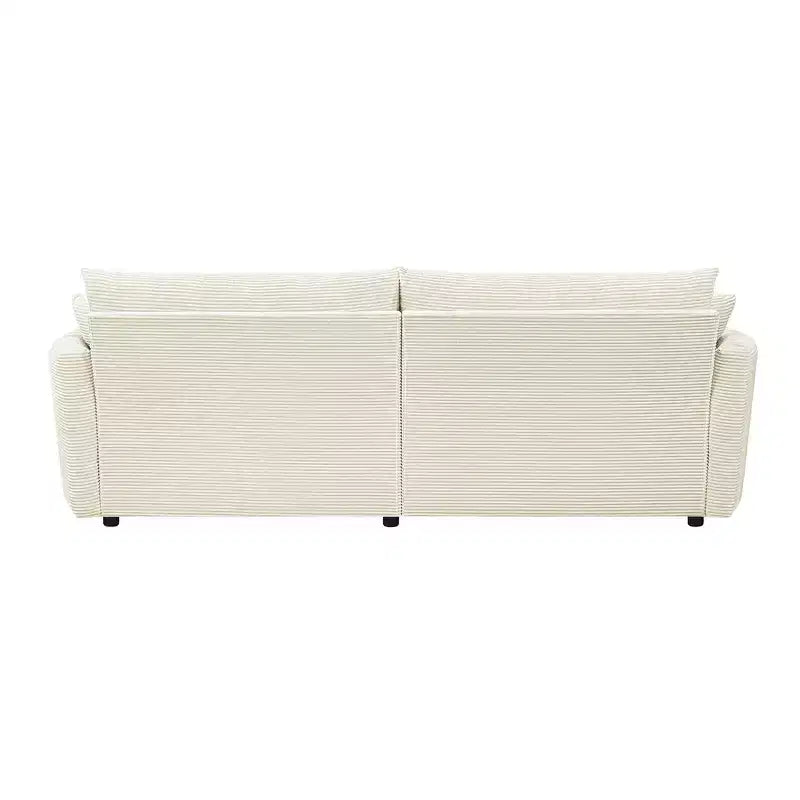 Whisen 102.3 Divano chaise longue doppio oversize e divano letto, Divano con seduta profonda