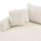 Whisen 102.3 Divano chaise longue doppio oversize e divano letto, Divano con seduta profonda